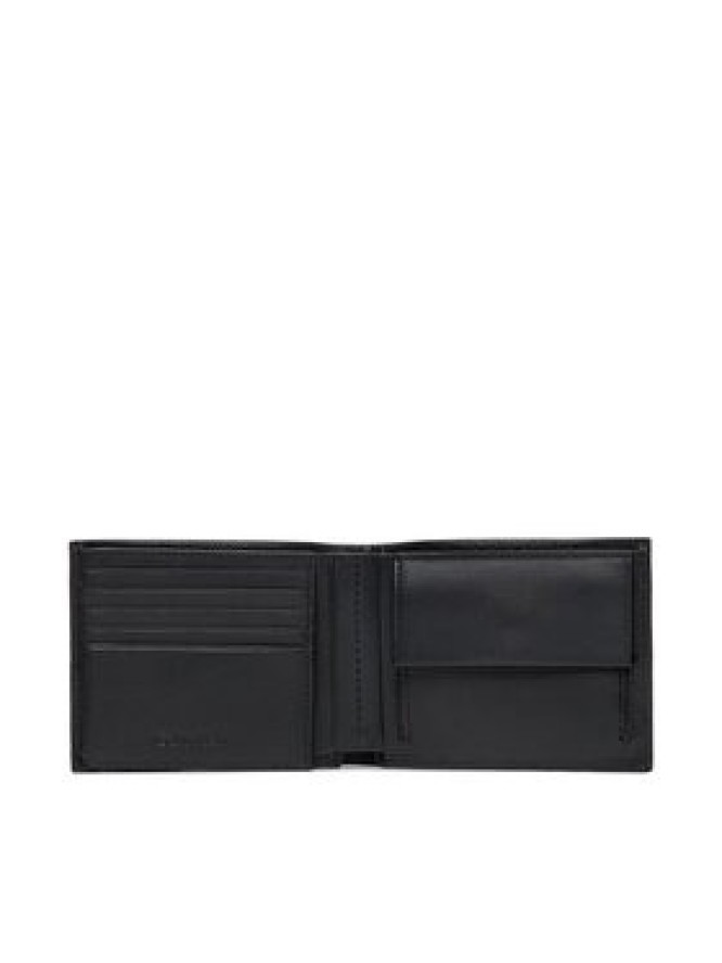 Calvin Klein Duży Portfel Męski Warmth Trifold 10Cc W/Coin L K50K507969 Czarny