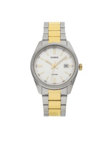 Casio Zegarek MTP-1302SG-7AVEF Srebrny