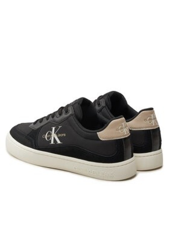 Calvin Klein Jeans Sneakersy Classic Cupsole Low Mix Mtl YM0YM01033 Czarny