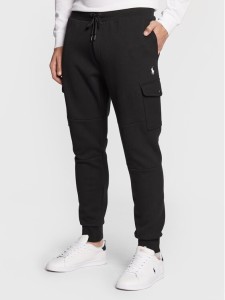 Polo Ralph Lauren Spodnie dresowe 710881522 Czarny Regular Fit