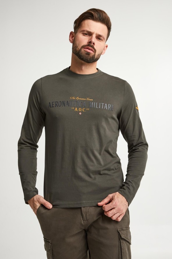 Longsleeve męski AERONAUTICA MILITARE