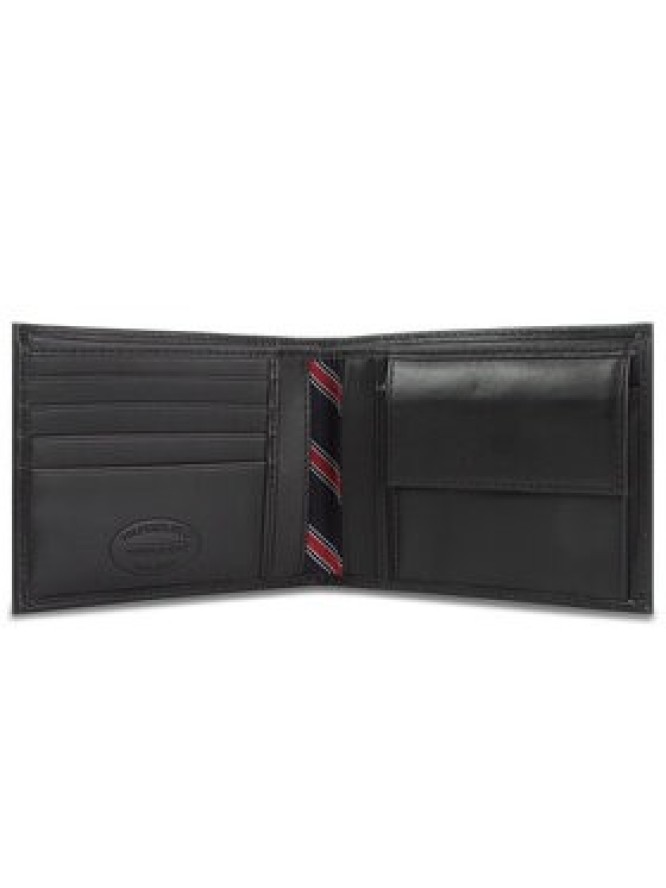 Tommy Hilfiger Duży Portfel Męski Eton Cc And Coin Pocket AM0AM00651 Czarny