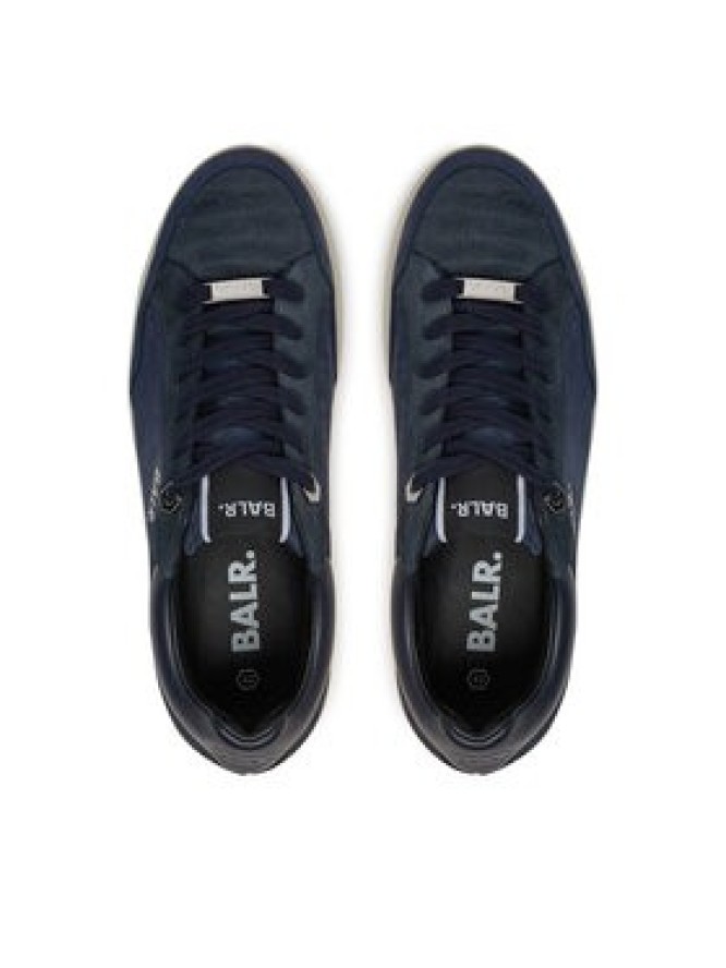 BALR. Sneakersy Bt Leather Sneaker B1511.1045.1191 Granatowy