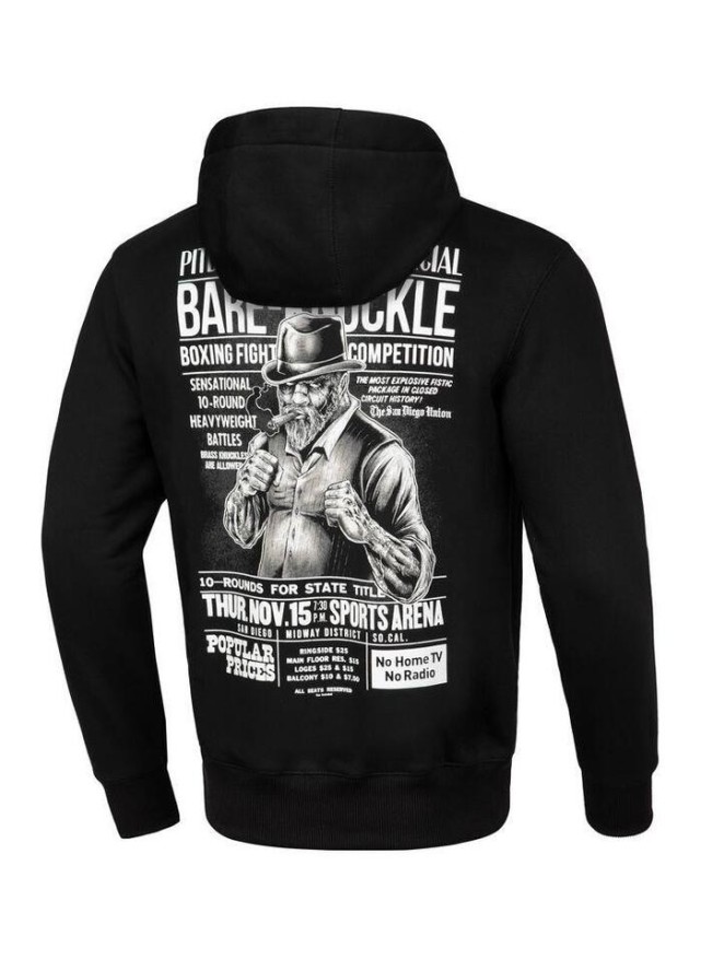 Bluza męska Pitbull z kapturem Bare Knuckle