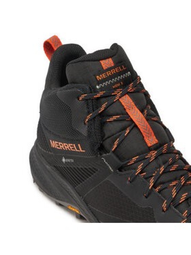 Merrell Trekkingi Mqm 3 Mid Gtx GORE-TEX J135571 Czarny