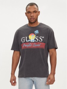 Guess T-Shirt M4GI41 KBZV1 Szary Regular Fit