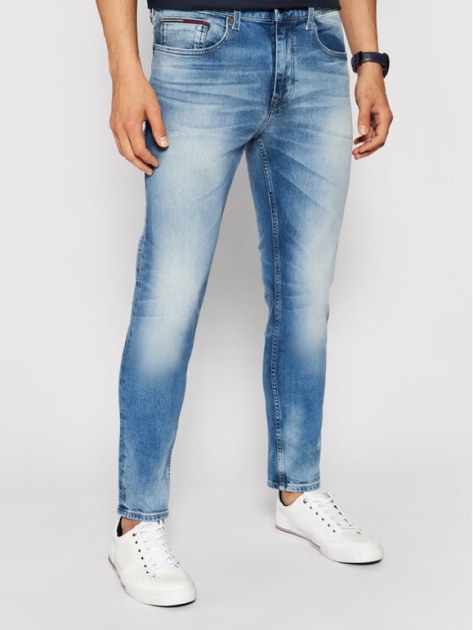 Tommy Jeans Jeansy Austin DM0DM09555 Niebieski Slim Fit