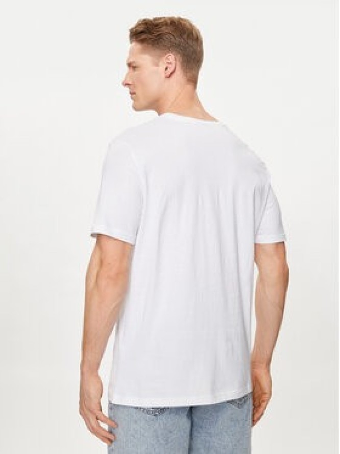 Fila Komplet 2 t-shirtów FAM0083 Biały Regular Fit
