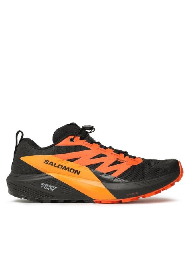 Salomon Buty do biegania Sense Ride 5 Gore-Tex L47147300 Czarny