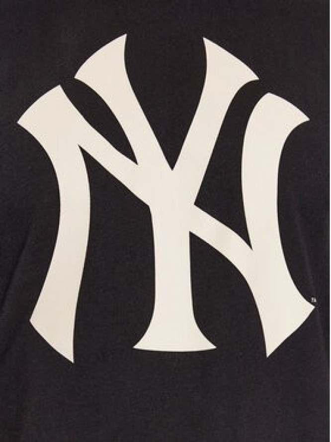 47 Brand T-Shirt Subway Series New York Yankees BC101TMBECT601288JK Czarny Regular Fit