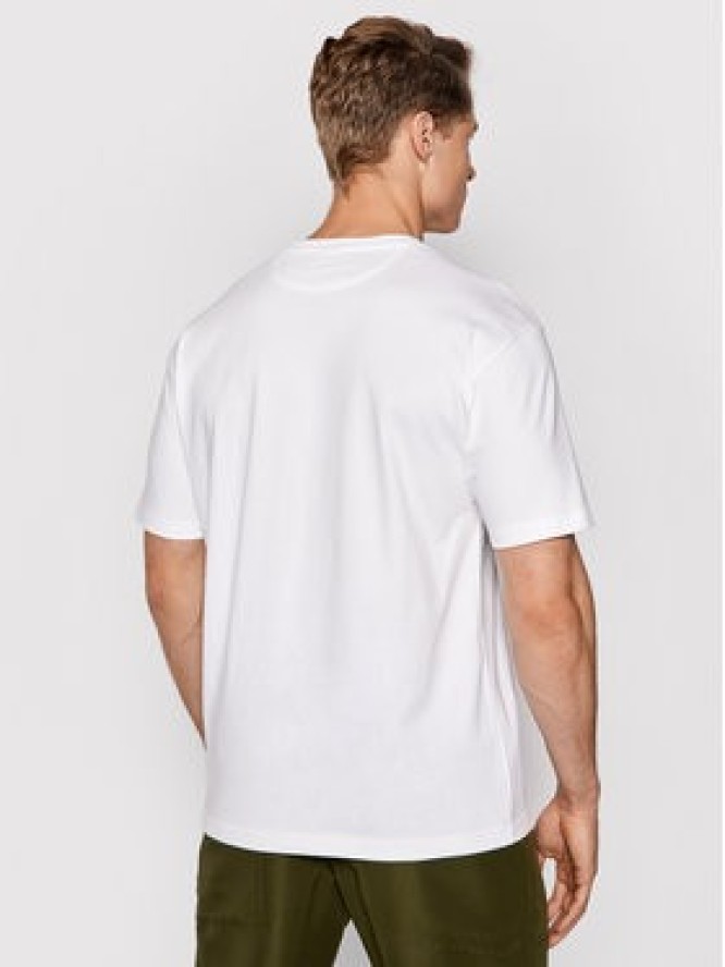 New Balance T-Shirt MT01518 Biały Relaxed Fit