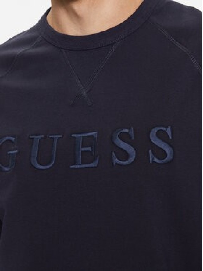 Guess Bluza U3YQ01 KBS91 Granatowy Regular Fit