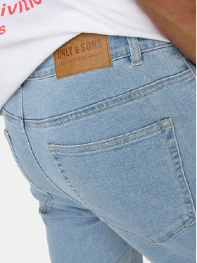 Only & Sons Szorty jeansowe Ply 22029038 Niebieski Regular Fit