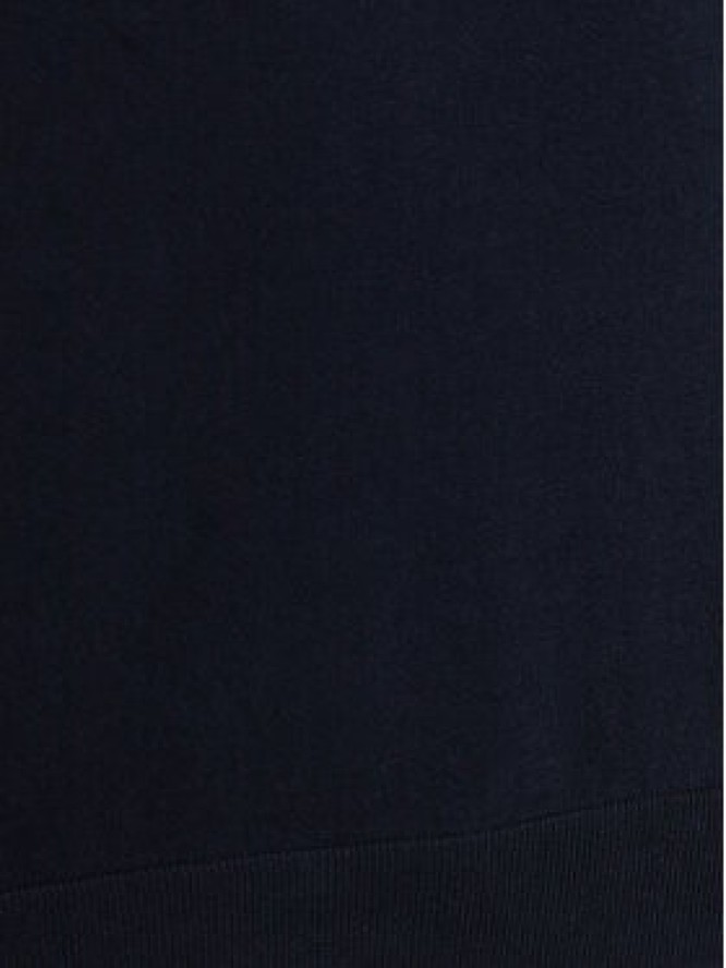 Sisley Sweter 10F2S1C78 Granatowy Slim Fit