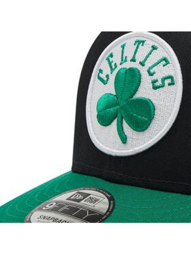 New Era Czapka z daszkiem Boston Celtics Logo 9Fifty 12122726 Czarny