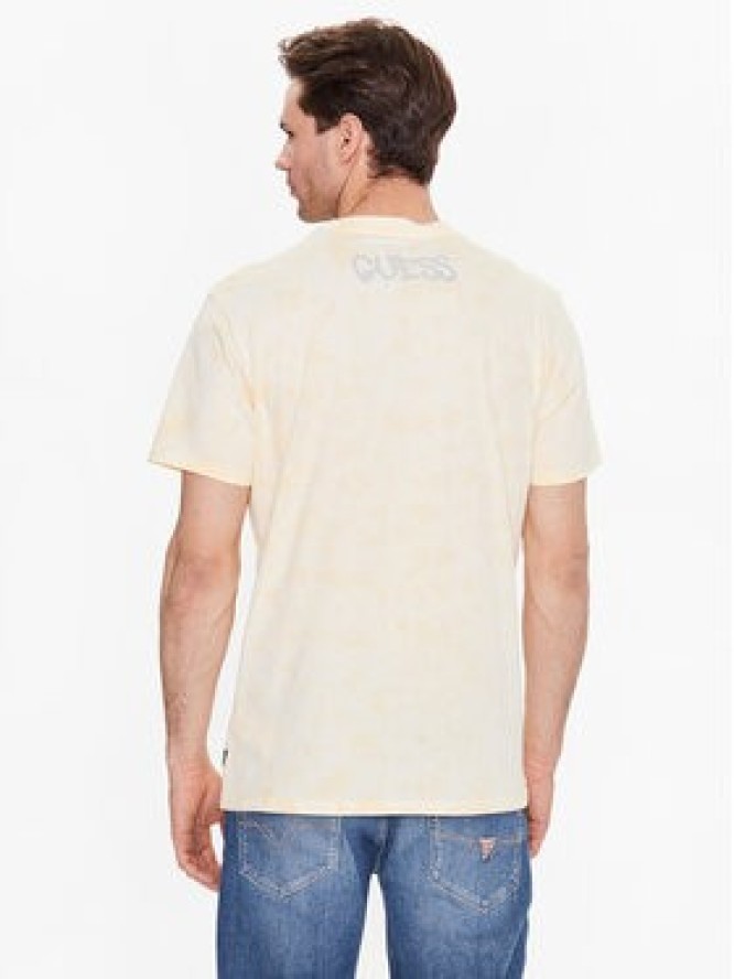 Guess T-Shirt Spaceman M3GI79 K9RM3 Żółty Regular Fit