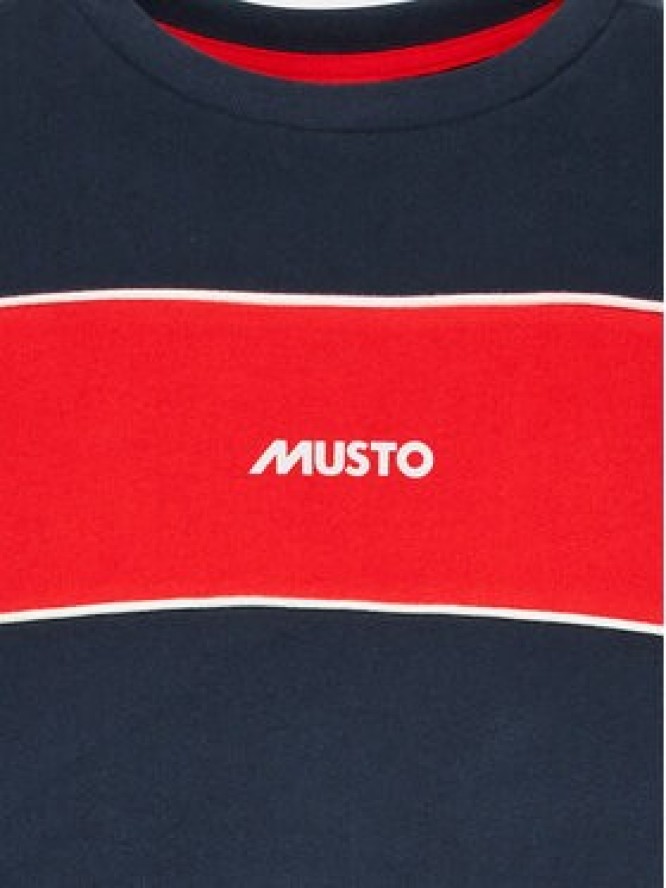 Musto Bluza 64 82457 Granatowy Regular Fit