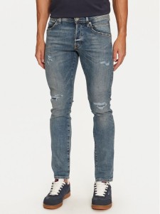 Jack&Jones Jeansy Glenn 12258180 Niebieski Slim Fit