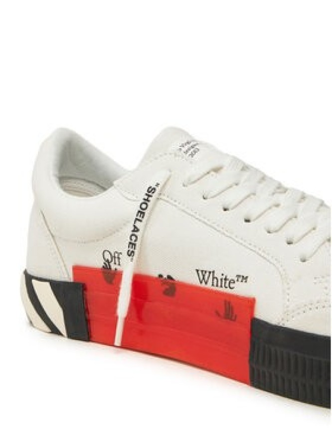 Off-White Tenisówki OMIA085F21FAB0020110 Biały