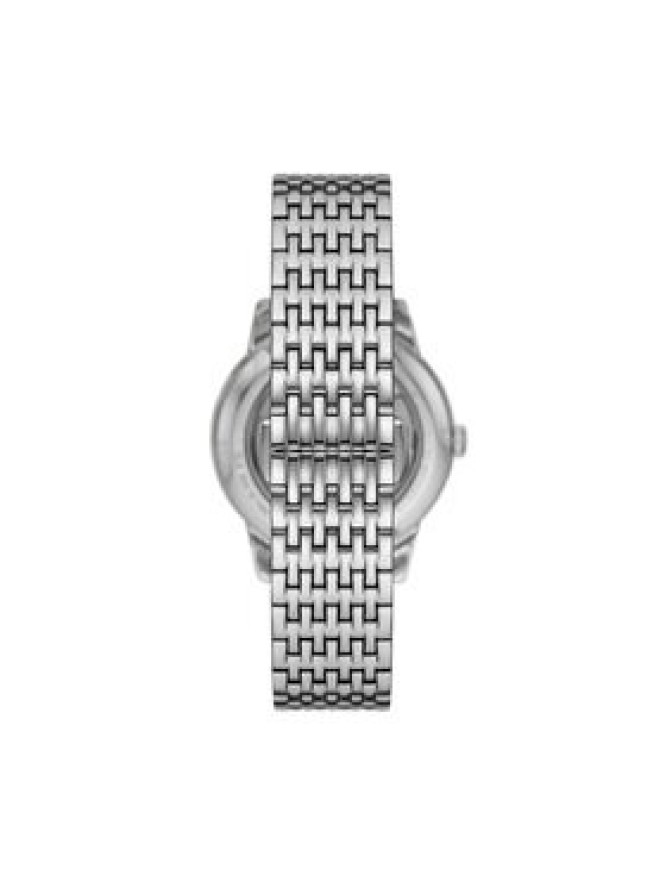 Emporio Armani Zegarek Mesh Automatic AR60082 Srebrny