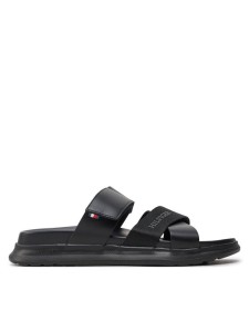 Tommy Hilfiger Klapki D Density Hilfiger Mix Sandal FM0FM05004 Czarny