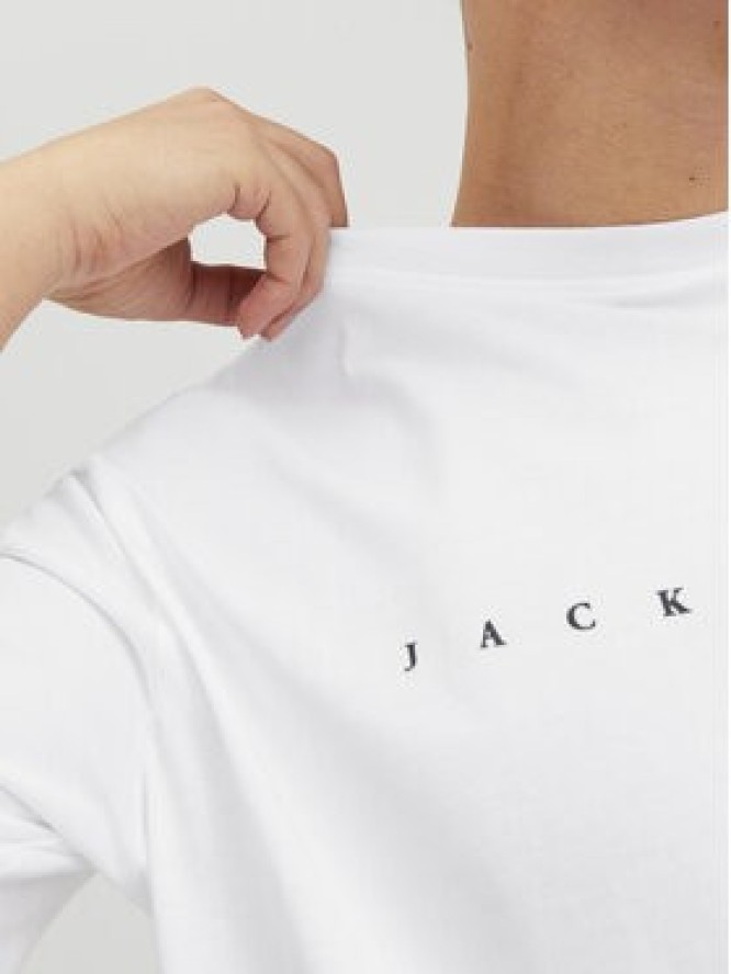 Jack&Jones T-Shirt Star 12234746 Biały Relaxed Fit
