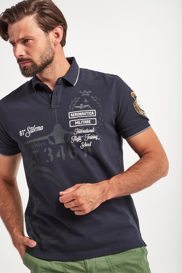 Polo męskie AERONAUTICA MILITARE