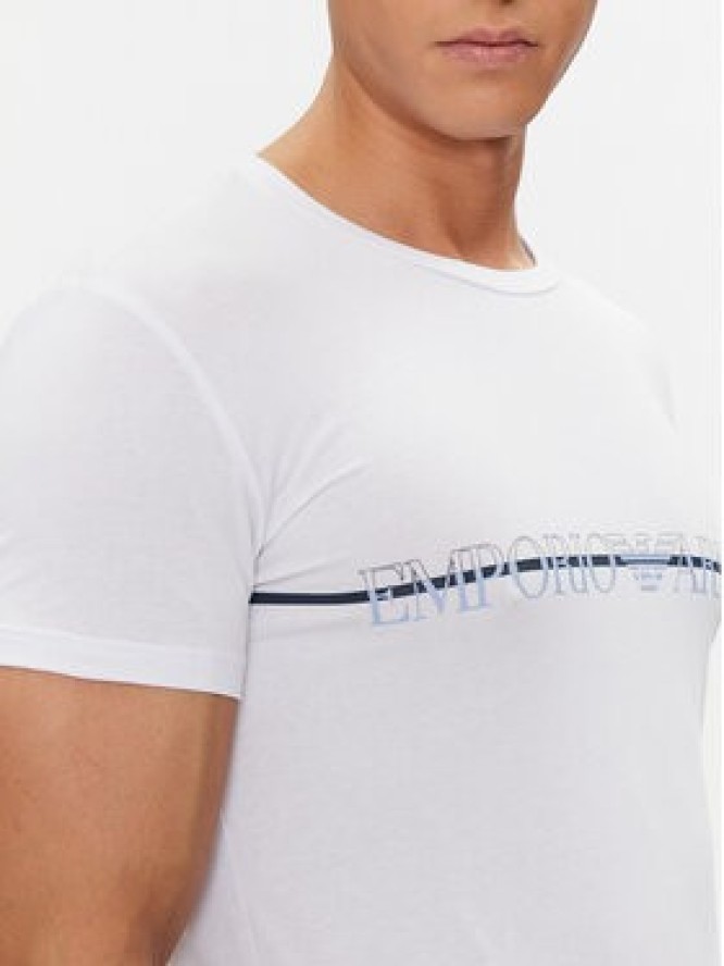 Emporio Armani Underwear T-Shirt 111035 4R729 00010 Biały Slim Fit