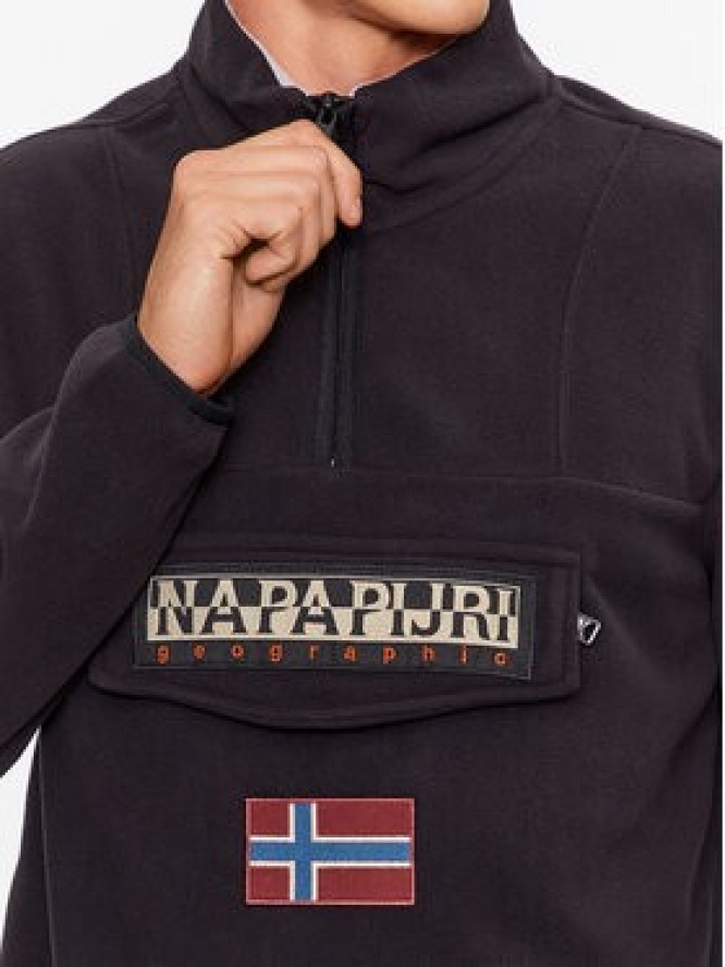 Napapijri Polar NP0A4HMZ Czarny Regular Fit