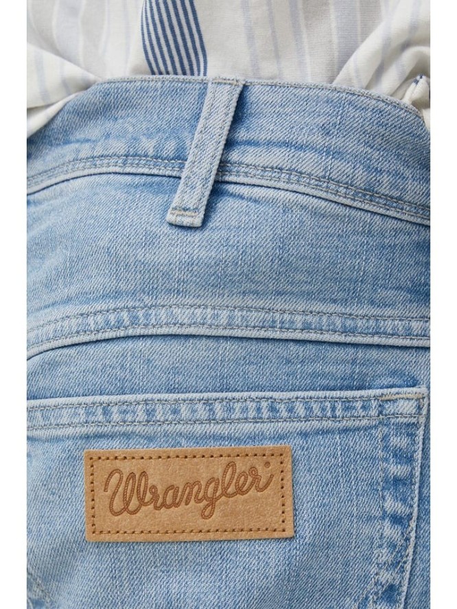 Wrangler Dżinsy "Texas Taper Lovesick" - Tapered fit - w kolorze błękitnym rozmiar: W34/L34