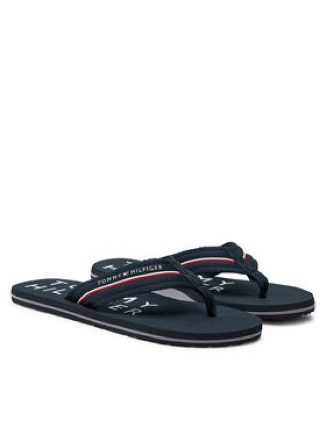 Tommy Hilfiger Japonki Web Beach Sandal FM0FM05340 Granatowy