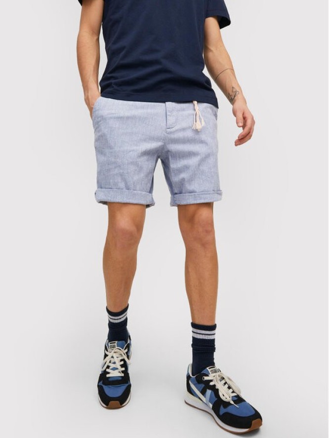 Jack&Jones Szorty materiałowe Sky 12210139 Błękitny Regular Fit