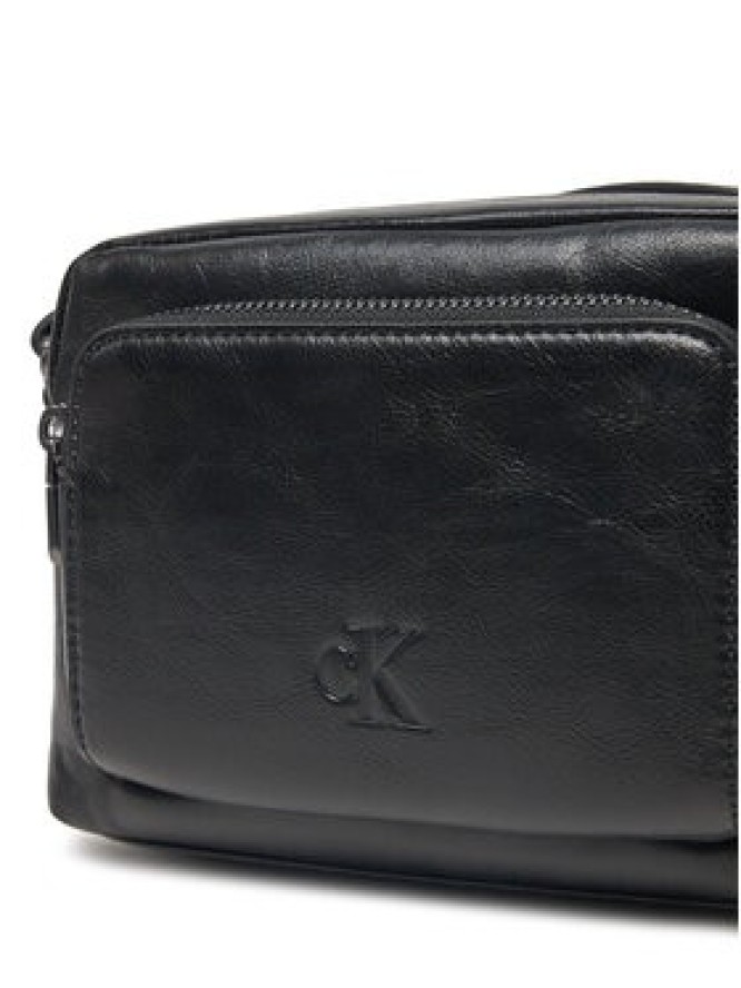 Calvin Klein Jeans Saszetka Tumbled Camera Bag Pu K50K512988 Czarny