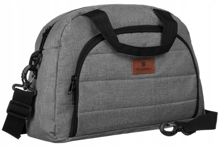 Torba treningowo-podróżna Peterson PTN GBP-04-8970 GRAY szara