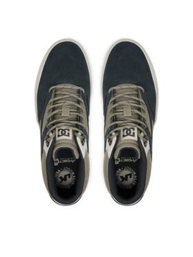 DC Sneakersy Kalis Vulc Mid Wnt ADYS300744-ARO Brązowy