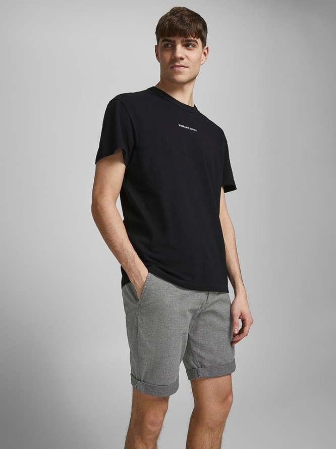 Jack & Jones Szorty w kolorze szarym rozmiar: S