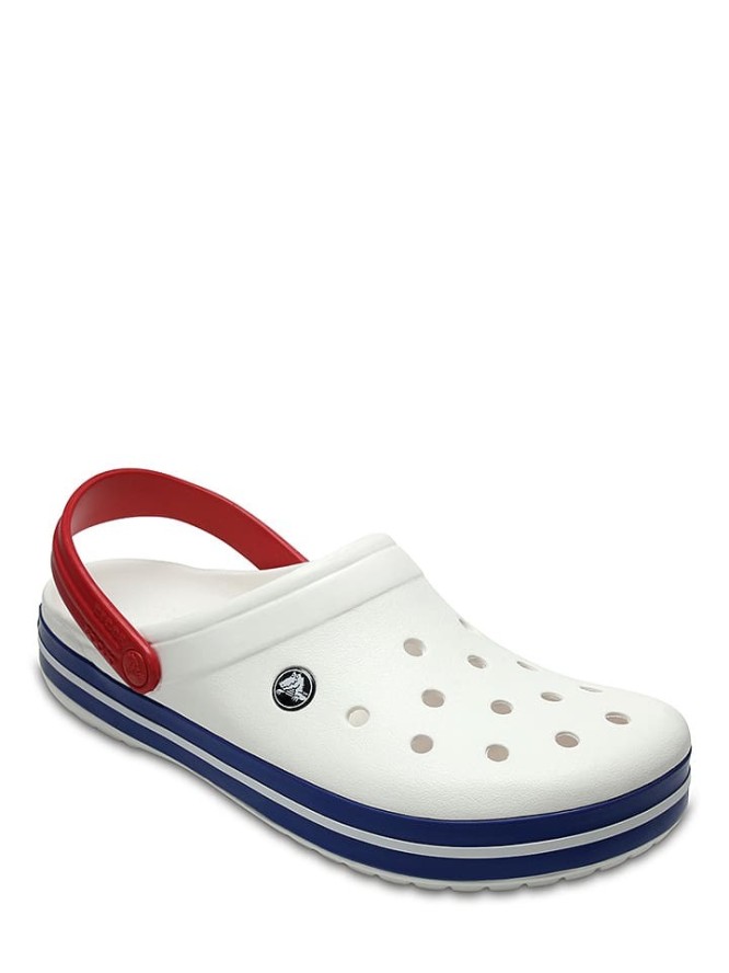 Crocs Chodaki "Crocband" w kolorze białym rozmiar: 42/43