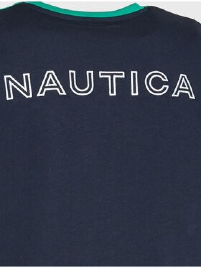 Nautica T-Shirt Havel N1G00426 Kolorowy Regular Fit