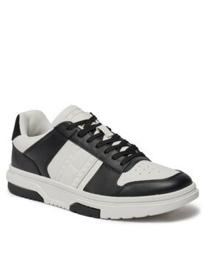 Tommy Jeans Sneakersy Tjm Leather Cupsole 2.0 EM0EM01352 Czarny