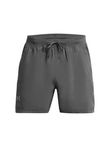 Spodenki do biegania męskie Under Armour UA Launch 5'' Unlined Shorts - szare