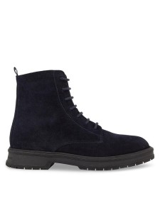 Tommy Hilfiger Trzewiki Hilfiger Core Suede Boot FM0FM04674 Niebieski