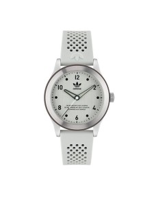 adidas Originals Zegarek Code Three Watch AOSY23033 Srebrny