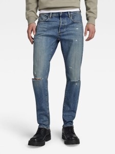 G-Star Dżinsy "3301" - Slim fit - w kolorze błękitnym rozmiar: W35/L34