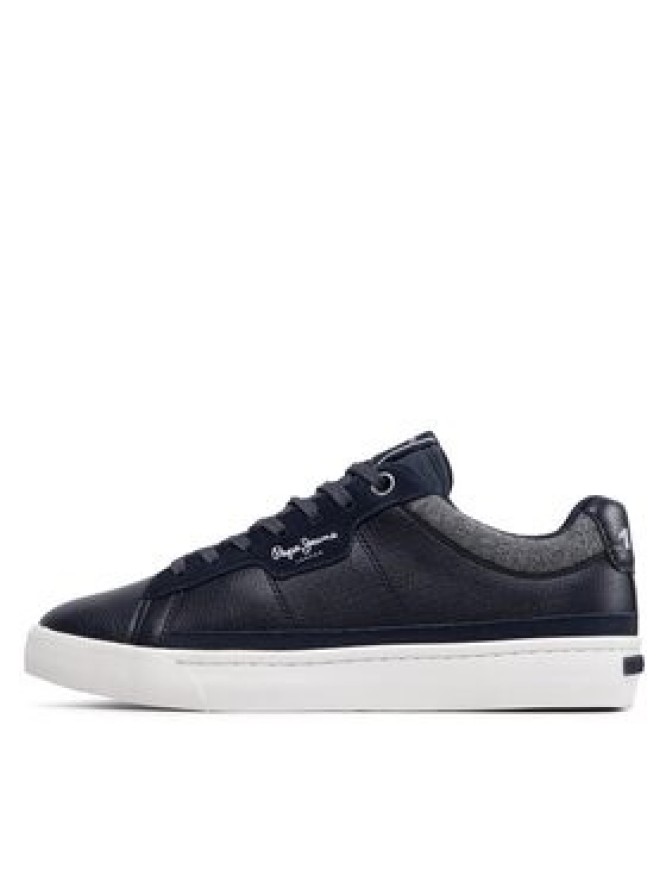 Pepe Jeans Sneakersy Barry Smart PMS30881 Granatowy