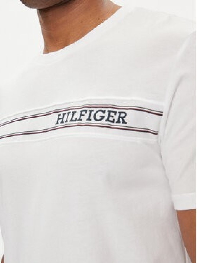 Tommy Hilfiger T-Shirt UM0UM03196 Biały Regular Fit