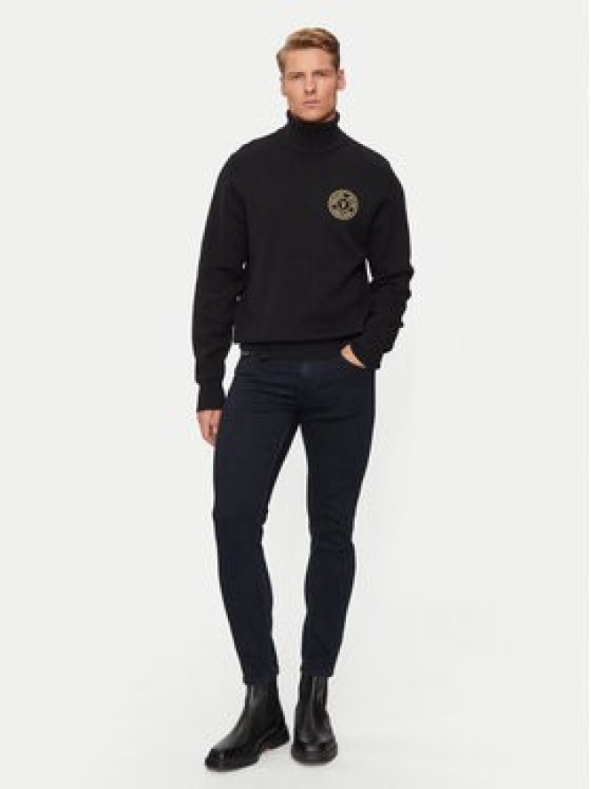 Versace Jeans Couture Jeansy 77GAB5K0 Granatowy Skinny Fit