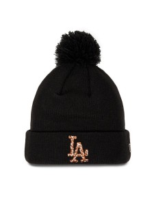 New Era Czapka Infill Bobble La Dodgers 60364332 Czarny