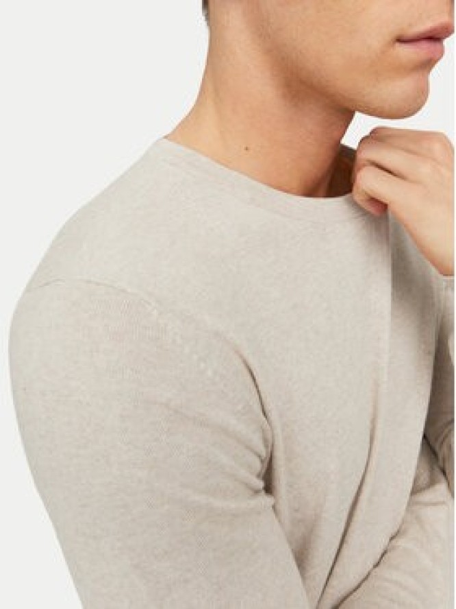 Jack&Jones Sweter Emil 12208364 Beżowy Regular Fit