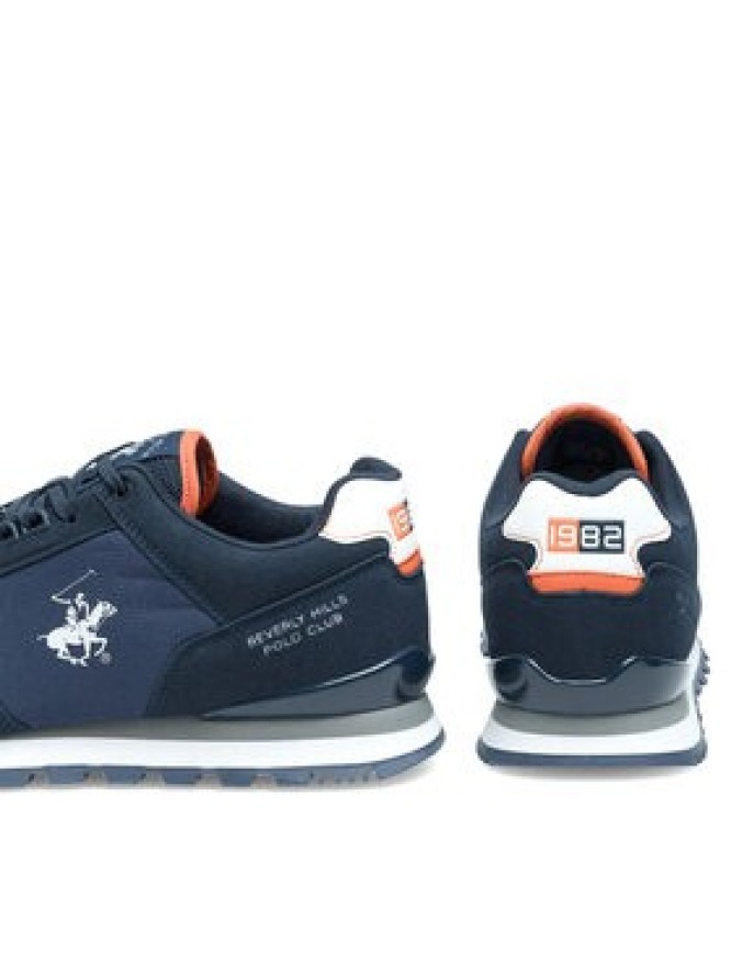 Beverly Hills Polo Club Sneakersy MP07-01450-04B Granatowy