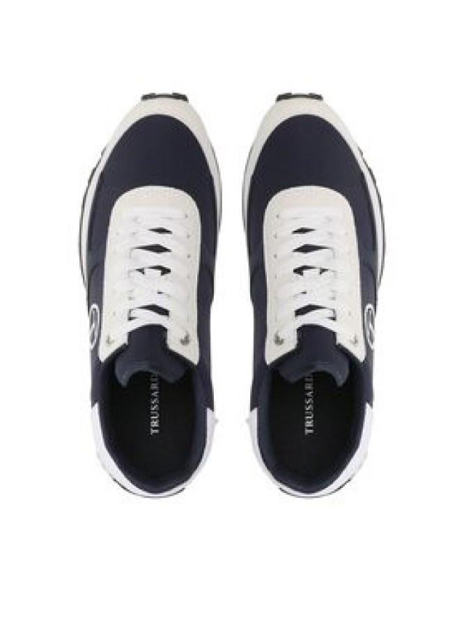 Trussardi Sneakersy 77A00512 Granatowy